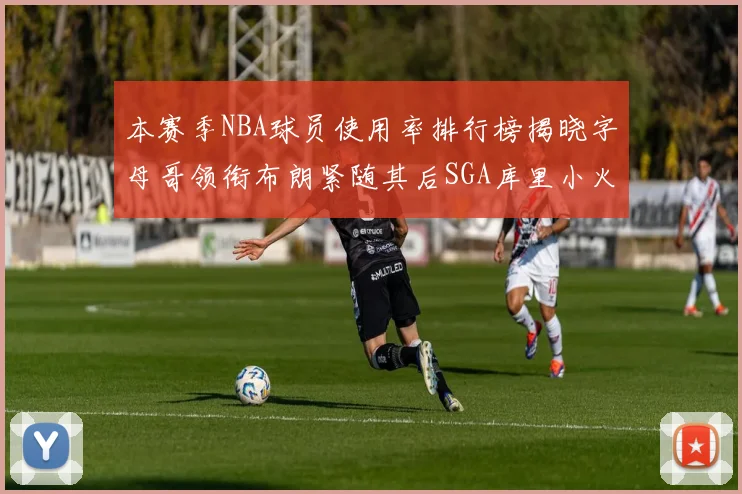 本赛季NBA球员使用率排行榜揭晓字母哥领衔布朗紧随其后SGA库里小火车紧追不舍